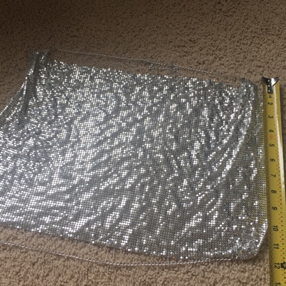 SOLD silver metal halter top  tee - Picture 7 of 8